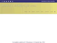 Tablet Screenshot of dianaensign.com